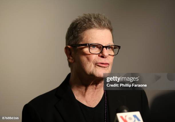 Composer Gustavo Santaolalla attends The Academy presents a screening and conversation of "Amores Perros" at the Academy of Motion Picture Arts and...