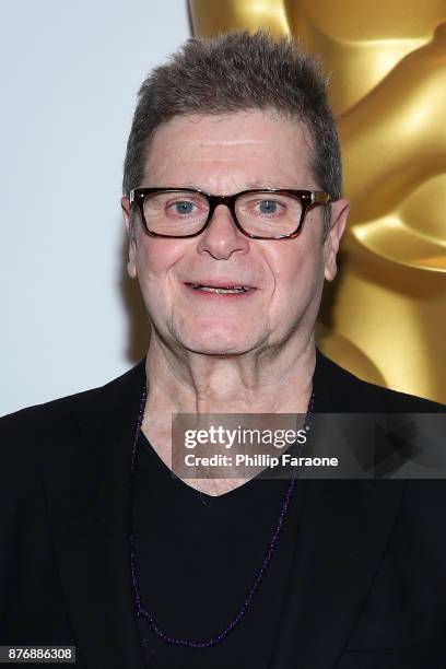 Composer Gustavo Santaolalla attends The Academy presents a screening and conversation of "Amores Perros" at the Academy of Motion Picture Arts and...