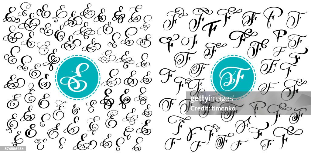 S Cursive Vector Letter S Script Font