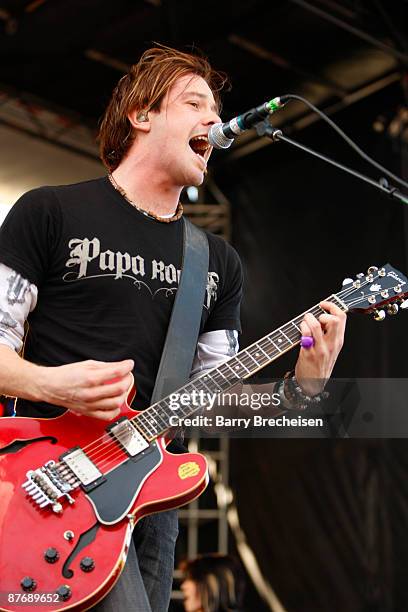 Shimon Moore of Sick Puppies performs during the 2009 Rock On The Range festival at Columbus Crew Stadium on May 17, 2009 in Columbus, Ohio.