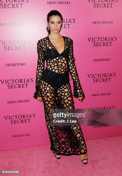 Sara Sampaio at the 2017 Victoria's Secret Fashion Show afterparty on November 20, 2017 in Shanghai, China.