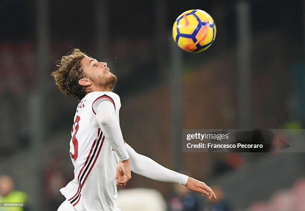 SSC Napoli v AC Milan - Serie A