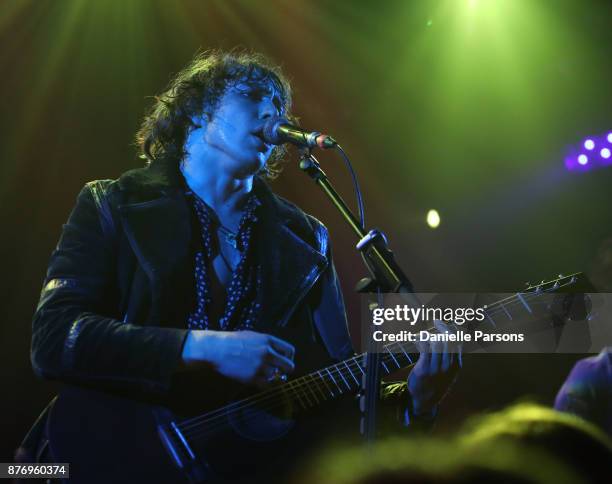 Barns Courtney performing at Troubadour on November 20, 2017 in West Hollywood, California.