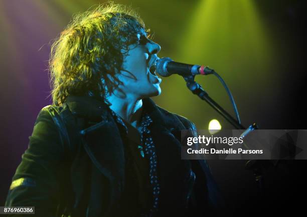 Barns Courtney performing at Troubadour on November 20, 2017 in West Hollywood, California.