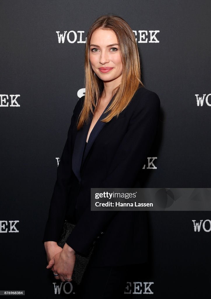 Elsa Cocquerel attends the premiere of Stan Original Series Wolf
