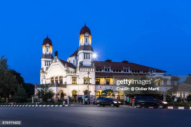 Lawang Sewu Building At Night In Semarang Java Indonesia