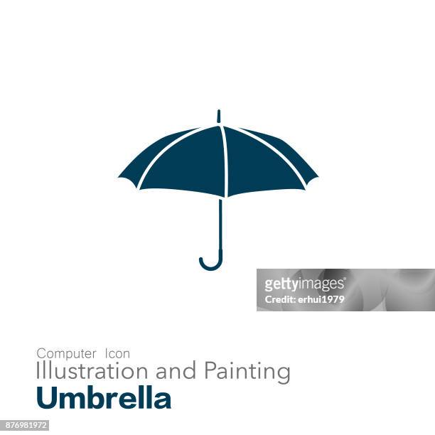 umbrella - insurance agent stock illustrations