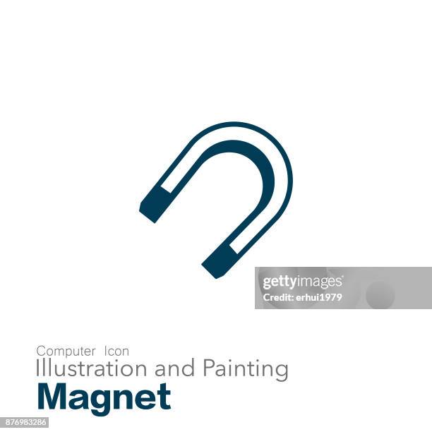 magnet - iron ore stock illustrations