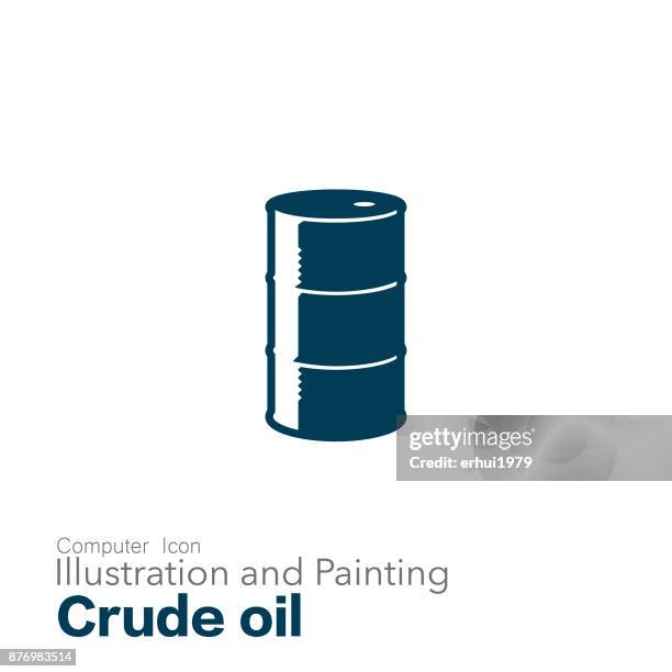 crude oil - ölfass stock-grafiken, -clipart, -cartoons und -symbole