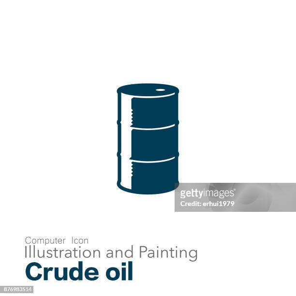 原油 - oil barrels点のイラスト素材／クリップアート素材／マンガ素材／アイコン素材