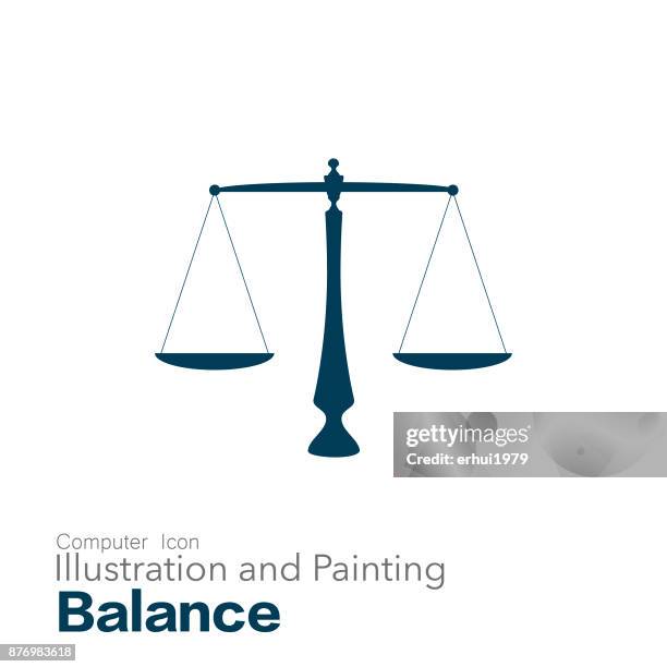 ilustrações de stock, clip art, desenhos animados e ícones de equal-arm balance - balança da justiça