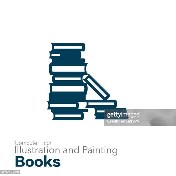 book - stack of books stock illustrations