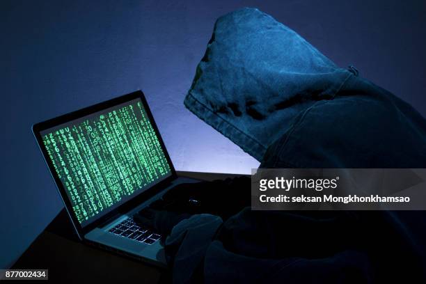 hacker - ransomware stock pictures, royalty-free photos & images