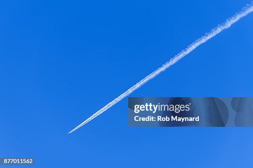 Plane on the blue sky Plane on the blue sky