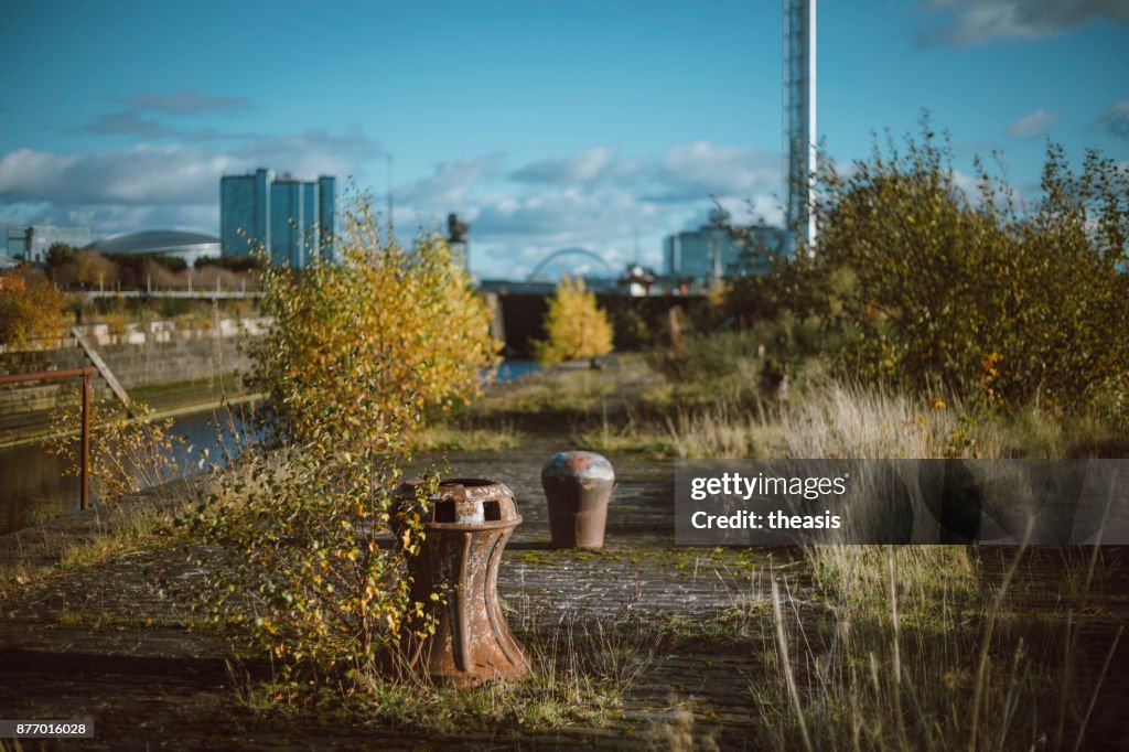 Derelict Glasgow Docks