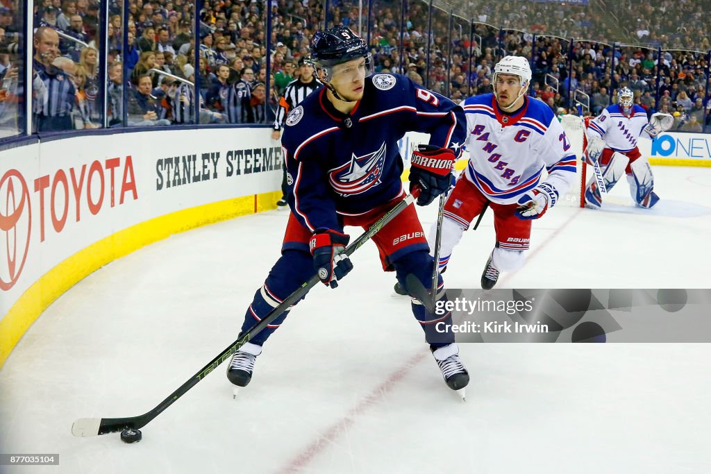 New York Rangers v Columbus Blue Jackets