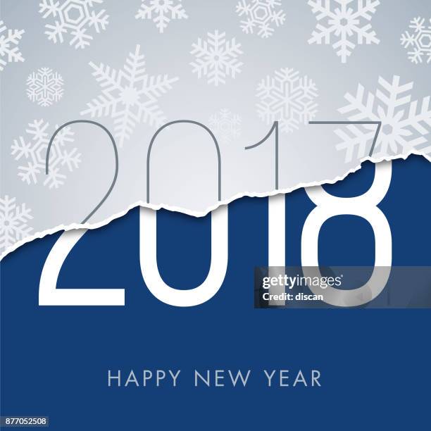 2018 - new year day greeting card. - 2018 money stock illustrations