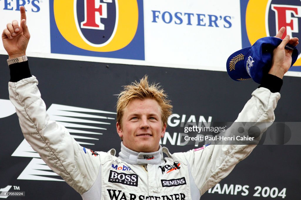 Kimi Raikkonen, Grand Prix Of Belgium