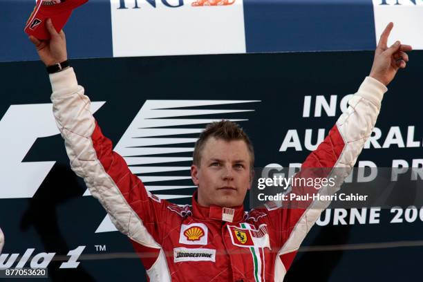 Kimi Raikkonen, Grand Prix of Australia, Albert Park, Melbourne Grand Prix Circuit, 18 March 2007.