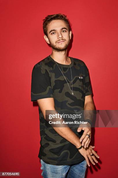 Musician Zedd is photographed for Billboard Magazine on August 19, 2017 at the Billboard Hot 100 Music Festival at Northwell Heath at Jones Beach...