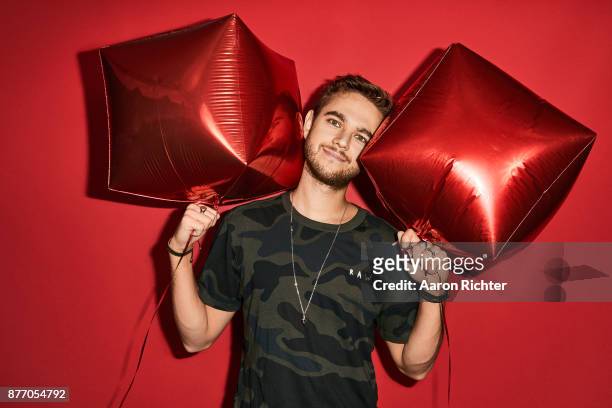 Musician Zedd is photographed for Billboard Magazine on August 19, 2017 at the Billboard Hot 100 Music Festival at Northwell Heath at Jones Beach...