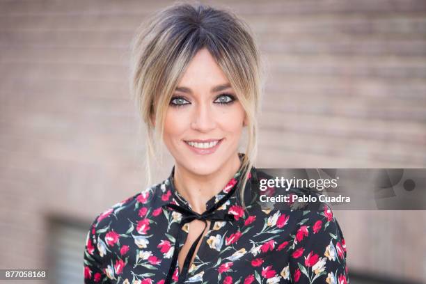 Anna Simon attends the 'Zapeando' 1000 programmes press conference at 'Atresmedia' studios on November 21, 2017 in Madrid, Spain.