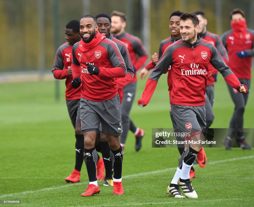 Arsenal Training Session