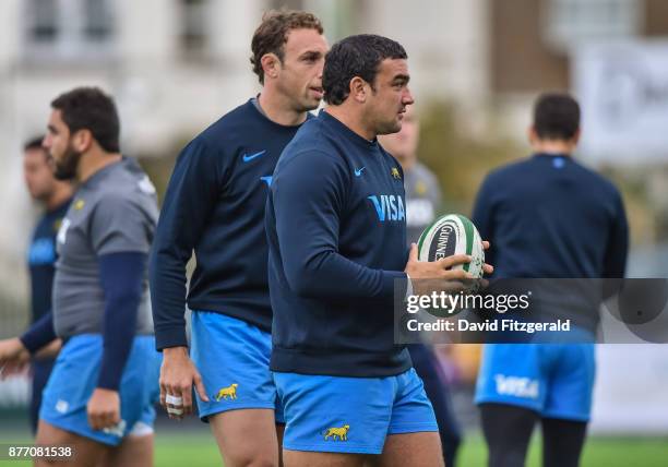 Dublin , Ireland - 21 November 2017; Agustin Creevy during Argentina squad training at Donnybrook Stadium in Dublin.