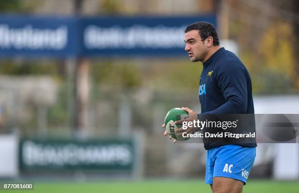 Dublin , Ireland - 21 November 2017; Agustin Creevy during Argentina squad training at Donnybrook Stadium in Dublin.