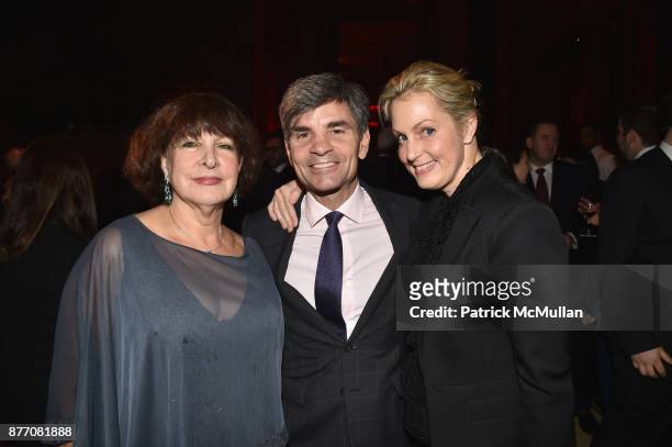 Phyllis Greene, George Stephanopoulos and Alexandra Wentworth attend the Child Mind Institute 2017 Child Advocacy Award Dinner at Cipriani 42nd...