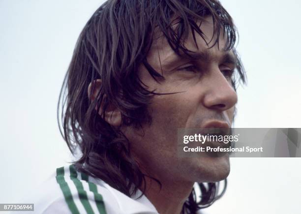 Ilie Nastase of Romania during the Stella Artois Championships at the Queen's Club in London, England circa June 1978.