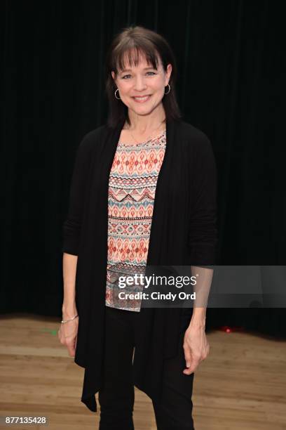 Actress Kim Crosby participates in "Kris Kringle The Musical" preview presentation at Ripley Greer Studios on November 21, 2017 in New York City.