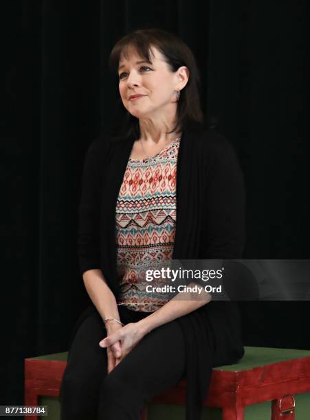 Actress Kim Crosby participates in "Kris Kringle The Musical" preview presentation at Ripley Greer Studios on November 21, 2017 in New York City.