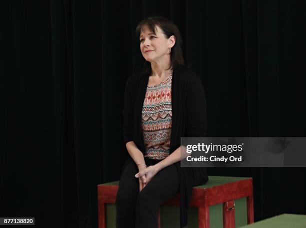 Actress Kim Crosby participates in "Kris Kringle The Musical" preview presentation at Ripley Greer Studios on November 21, 2017 in New York City.