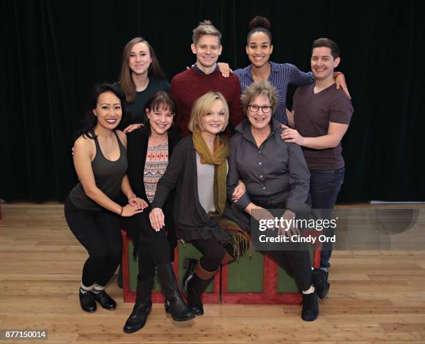 Actors Jackie Nguyen, Kim Crosby, Cathy Rigby, Pamela Myers Samantha Hill, Andrew Keenan-Bolger, Gabrielle McClinton and Matt Densky participate in...