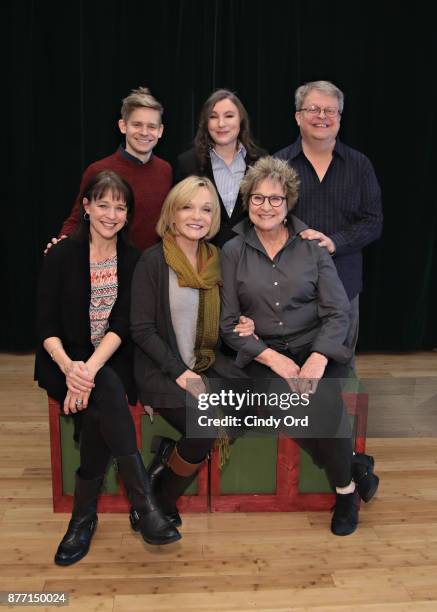 Kim Crosby, Cathy Rigby, Pamela Myers, Andrew Keenan-Bolger, Maria Ciampi and Charles Eversole participate in "Kris Kringle The Musical" preview...