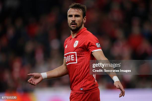 Orlando Sa of Standard Luik during the Belgium Pro League match between Standard Luik v KV Oostende at the Stade Maurice Dufrasne on November 18,...