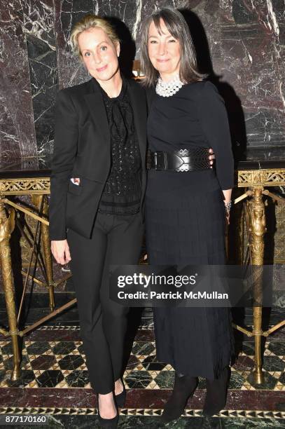 Alexandra Wentworth and Brooke Garber Neidich attend the Child Mind Institute 2017 Child Advocacy Award Dinner at Cipriani 42nd Street on November...