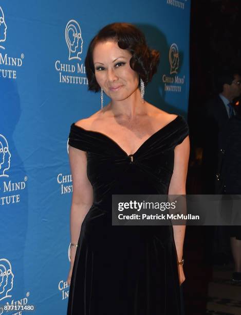 Alina Cho attend the Child Mind Institute 2017 Child Advocacy Award Dinner at Cipriani 42nd Street on November 20, 2017 in New York City.