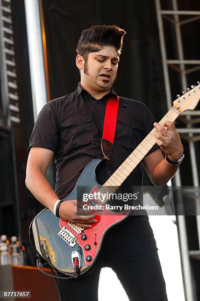 Ian D'Sa of Billy Talent performs during the 2009 Rock On The Range festival at Columbus Crew Stadium on May 17, 2009 in Columbus, Ohio.