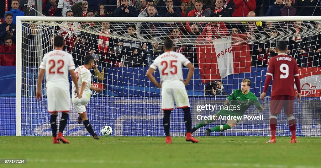 Sevilla FC v Liverpool FC - UEFA Champions League