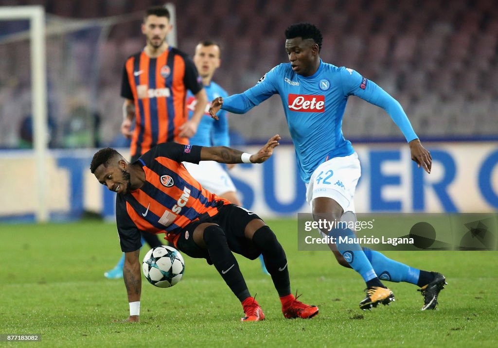 SSC Napoli v Shakhtar Donetsk - UEFA Champions League