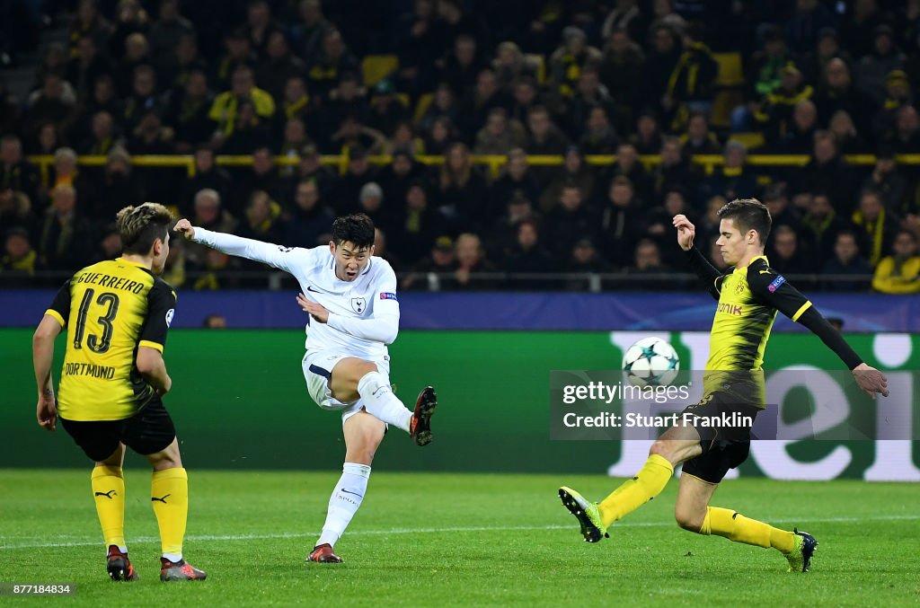 Borussia Dortmund v Tottenham Hotspur - UEFA Champions League