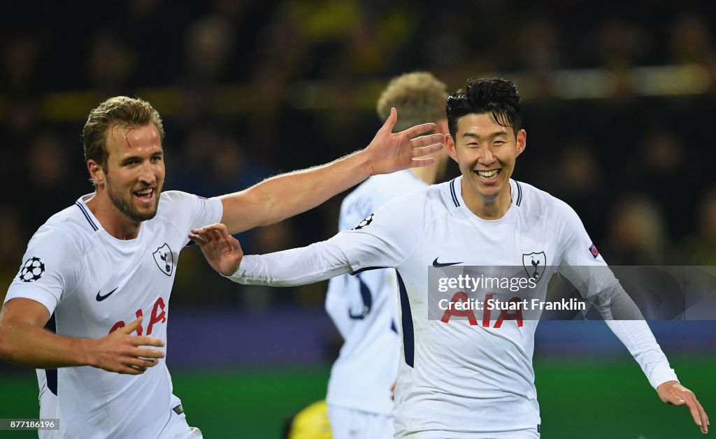 Borussia Dortmund v Tottenham Hotspur - UEFA Champions League