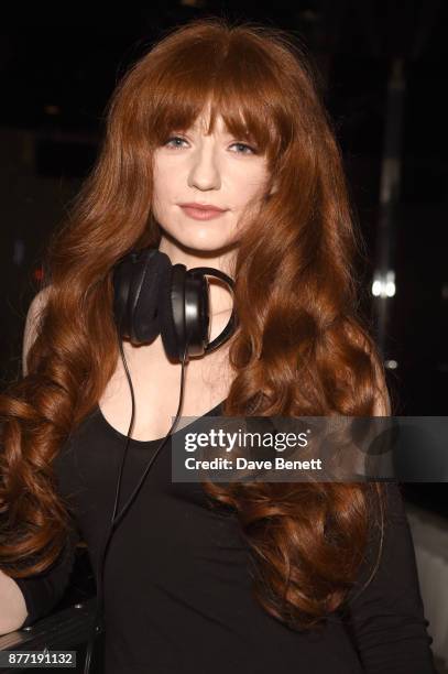 Nicola Roberts attends the launch of the Louise Thompson x LOTD collection at ME Hotel on November 21, 2017 in London, England.
