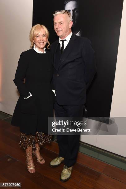 Sally Greene and Stephen Daldry attend the World Premiere after party for season 2 of Netflix "The Crown" at Somerset House on November 21, 2017 in...
