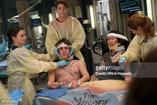 Who Lives, Who Dies, Who Tells Your Story" - After a roller coaster car falls off the track at the county fair, the doctors at Grey Sloan tend to...