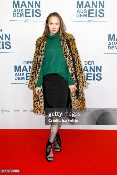 German actress Alina Levshin attends the premiere of 'Der Mann aus dem Eis' at Zoo Palast on November 21, 2017 in Berlin, Germany.