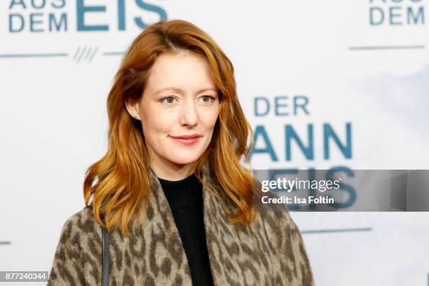 German actress Lavinia Wilson attends the premiere of 'Der Mann aus dem Eis' at Zoo Palast on November 21, 2017 in Berlin, Germany.