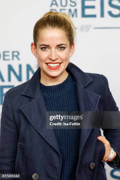 German actress Merle Collet attends the premiere of 'Der Mann aus dem Eis' at Zoo Palast on November 21, 2017 in Berlin, Germany.